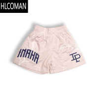 HLCOMAN美式篮球短裤潮牌IP不过膝宽松休闲潮流四分男运动透气速干训练裤