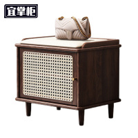 宜掌柜 鞋凳 木