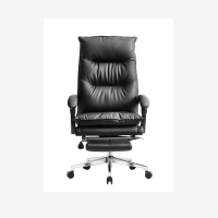 绵冠MIANGUAN电脑椅办公椅真皮班椅老板椅