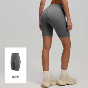 蜜桃臀运动健身短裤跑步提臀高腰弹力紧身裤瑜伽裤女