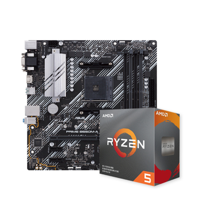 PRIMEB550M-A搭AMD3600处理器(R5)