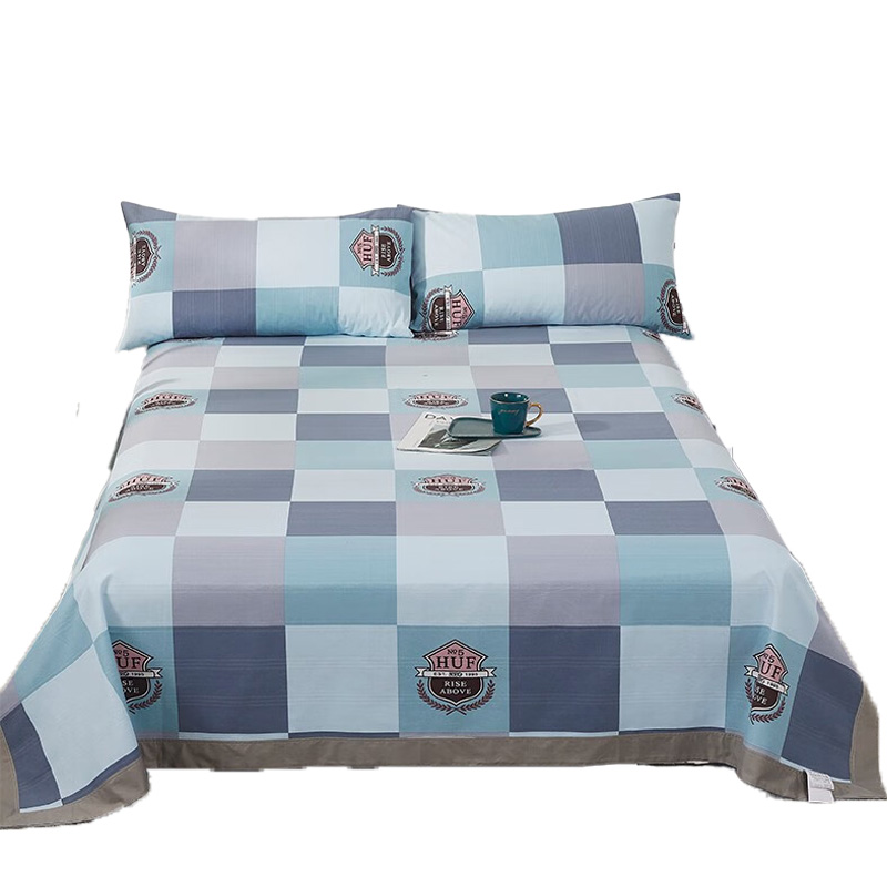 天琴床品三件套200*230cm柔软舒适夏尔提花粗布软席TQ-S54