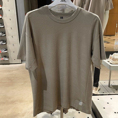 adidas/阿迪达斯男子新款运动训练休闲圆领短袖T恤 JI8709 C