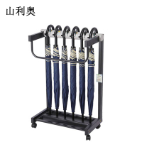 山利奥 6头烤漆雨伞架 60*32*87cm/个