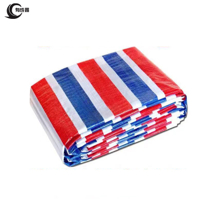 有成鑫 双覆膜彩条布 10米宽27米长 包