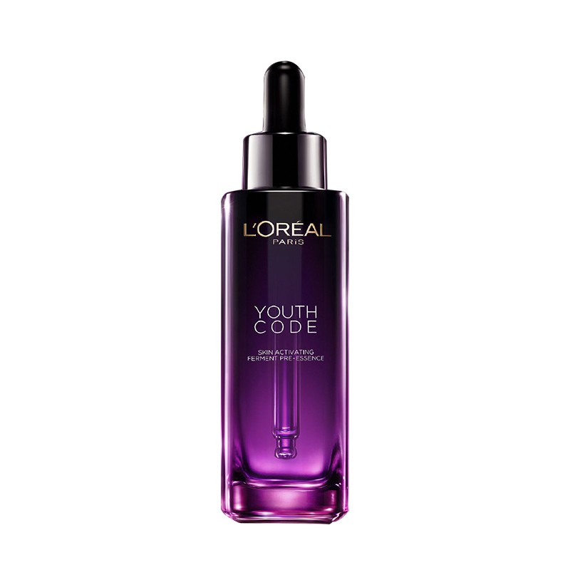 loreal欧莱雅小黑瓶精华75ml 肌底液精华易吸收清爽不粘腻酵素黑补水