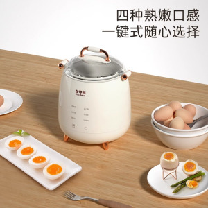 LOTOR煮蛋器蒸蛋器家用预约煮蛋神器自动多功能温泉蛋保温炖煮器