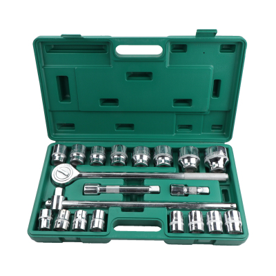 长鹿 21件塑盒镜面重型套筒组套 21PCS