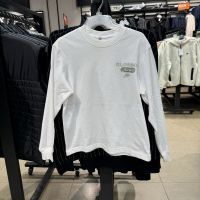 NIKE耐克长袖T恤运动休闲舒适针织圆领女装FJ9761-100 D