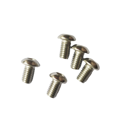 曼迩丹 半圆头内六角不锈钢螺丝 M6*10 /个