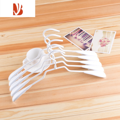 三维工匠女士防滑衣架服装店加粗 衣挂家用晾晒衣服架