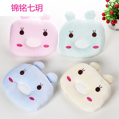 锦铭七玥笑脸造型原创枕头 新品韩版婴儿用品 防偏头婴儿定型枕