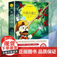 木偶奇遇记正版名师导读完整版三年级二年级一年级小学生课外书阅读卡洛科洛迪美绘本国际大奖小说老师6-8-10岁儿童读物故事