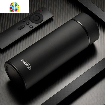 保温杯男士水杯商务泡茶杯子不锈钢女便携定制 FENGHOU 香槟金