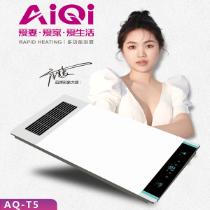 爱妻,爱家,爱生活! /AiQi智能电器 (AQ-T5)安全强劲双核取暖卫生间多功能浴室浴霸