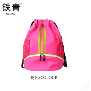 铁青束口袋双肩背包 W5/个