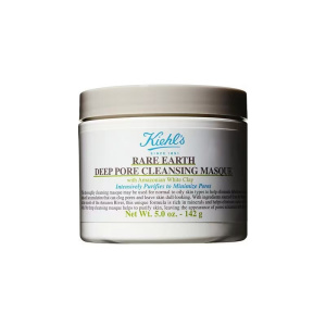 科颜氏Kiehl's白泥清洁面膜亚马逊泥膜125ml 高保湿去角质乳温和深层清洁保湿护肤爽肤美肌