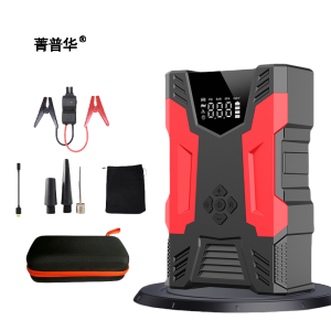 菁普华汽车应急启动电源便携式车载充气泵照明一体A23-3000A套