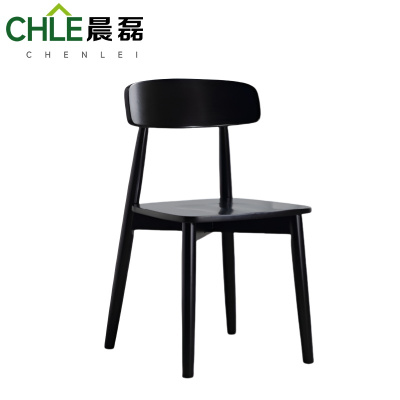 晨磊 实木椅 43*49.5cm(黑色) 把