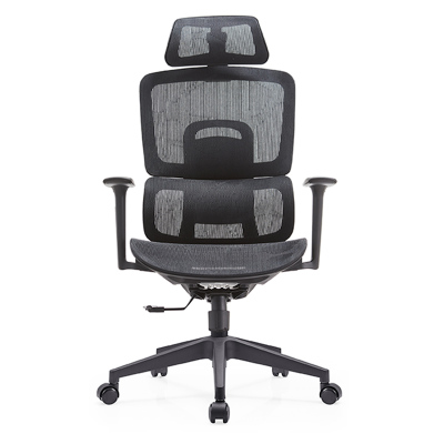 苏宁 质凡 人体工学办公椅舒适头枕升降旋转可调节靠背椅/A2501-2