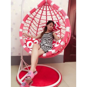 吊椅粗藤吊篮室内室外单人藤椅摇椅吊床双人秋千椅成人摇篮椅防藤