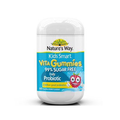 澳萃维/佳思敏Nature'sWay维生素儿童无糖益生菌60粒/瓶装原装进口2岁以上