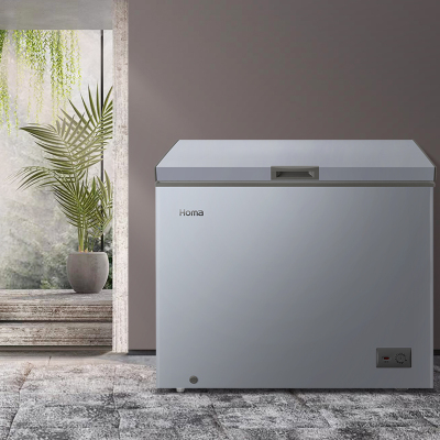奥马(homa)251升家用商用冷柜一级能效省电多功能卧式冷藏冷冻变温柜
