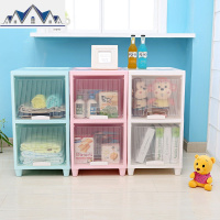 收纳盒零食盒子玩具储物箱衣服整理箱塑料衣物收纳箱抽屉式收纳柜 三维工匠