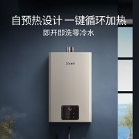 林内(Rinnai)[鲸吨吨蓝鲸]20L燃气热水器RUS-20GD61R(JSQ40-GD61R)