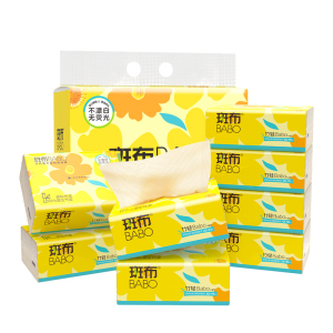 斑布竹轻系列软抽XS码90抽8包(DBZR90E8)/提