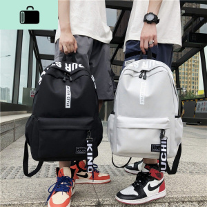 防水大容量学生书包男 ins风双肩包女时尚韩版初中高中大学生背包NEW LAKE