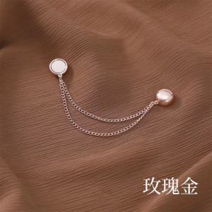 裤脚固定夹挽边裤脚扣收口器固定裤子长改短收腿扣神器磁吸免缝扣