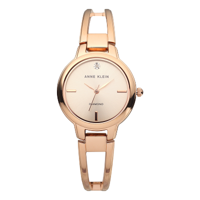 安妮克莱因（ANNEKLEIN）璀璨永恒系列简约时尚合金镂空手镯石英女士手表AK/2626RGRGAK/2626RGRG