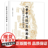 黄帝内经思维图鉴 肖健楠 周洁晨 灵枢经知识结构读本 中国科学技术出版社 医学中医 基础理论 安徽新华正版书籍