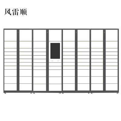 风雷顺智能快递柜小区快递自提柜派件柜室外寄存柜信报箱储物柜一主三副83格