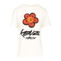 高田贤三(Kenzo)女运动短袖T恤棉质圆领直下摆舒适百搭休闲套头上