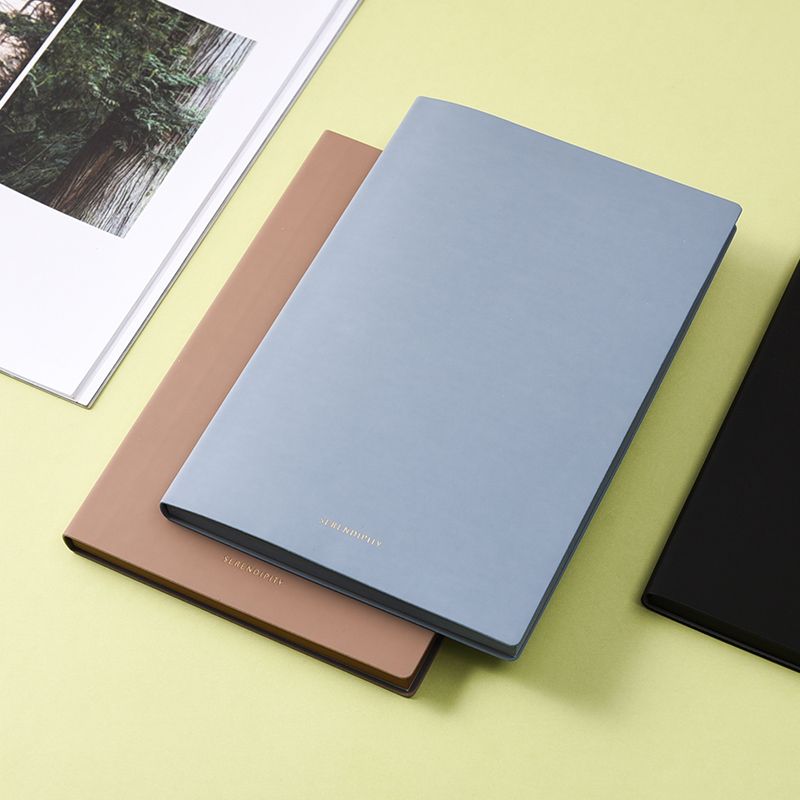 得力(deli)a5笔记本子文艺精致记事本加厚商务会议记录本韩国小清新