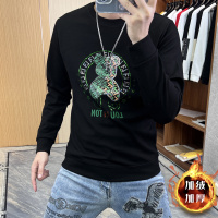 24秋冬欧货卫衣男加绒加厚圆领长袖体恤男装时尚潮流上衣打底衫69_350