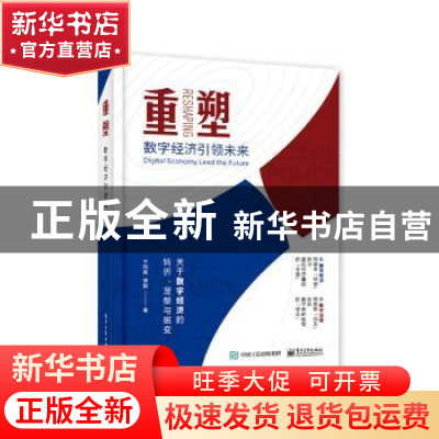 正版 重塑:数字经济引领未来 于凤霞,唐鹏 电子工业出版社 97871