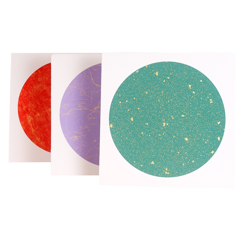 蓝壹合石 蜡染卡纸 50*50cm 100张/包