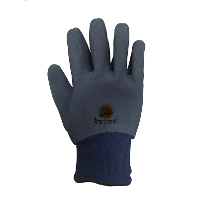 新动力火车 双层毛圈手套 灰色 副