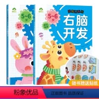 [正版]爱德少儿左右脑开发全脑智力大开发全脑思维游戏儿童潜能开发左右脑训练5-6岁益智游戏全脑思维逻辑专注力训练