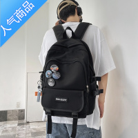 封后书包男潮牌大学生大容量初中生双肩包2022新款旅行背包女ins潮酷学生书包