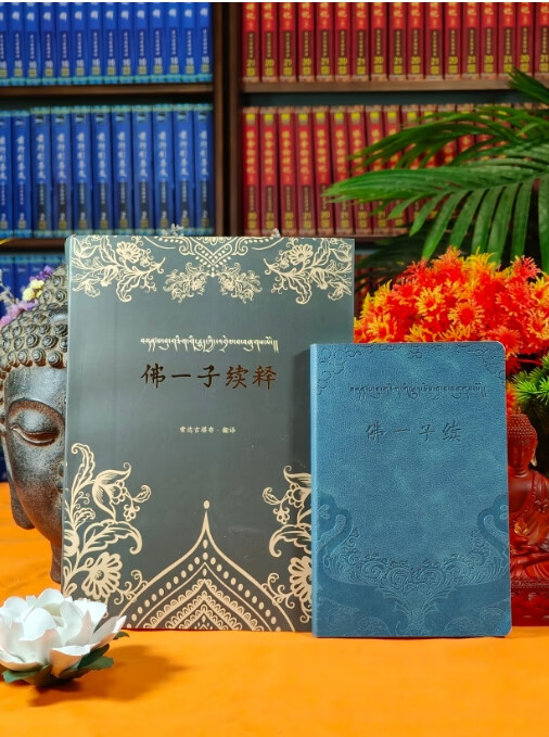 [学院热门正版]《佛一子续》(皮面)+《佛一子续释》(硬壳线装)索师 新书