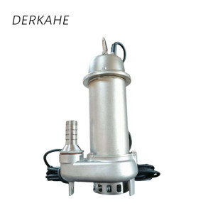 DERKAHE WQ(D)-S不锈钢污水污物潜水电泵 WQD12-15-1.5S(Z) 台