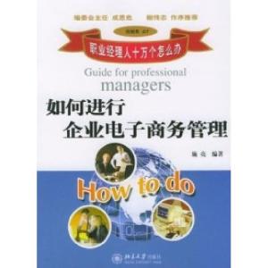 正版新书]如何进行企业电子商务管理施亮编9787301070390