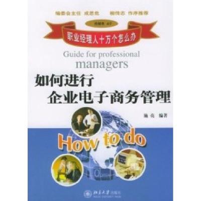 正版新书]如何进行企业电子商务管理施亮编9787301070390