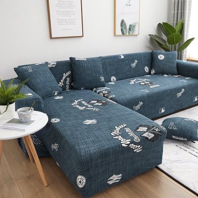 弹力懒人沙发套罩通用型全包萬能套北欧简约布艺沙发垫全盖 卡罗时光 L码(沙发长度185-230cm适用)一般适合三人沙发