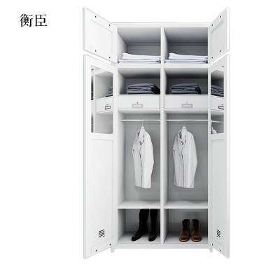 衡臣员工储物柜文件柜存放柜子更衣柜两门内务柜