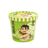 甘肃特产即食天水浆水面桶装方便面酸菜面酸辣荞面面条6桶装